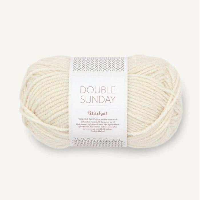 1012 Whipped Cream | PetiteKnit Double Sunday