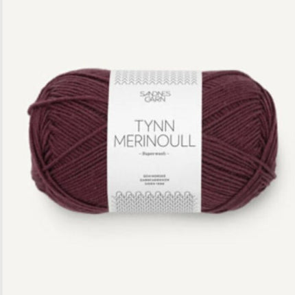 **4363 Wine Red | Tynn Merinoull