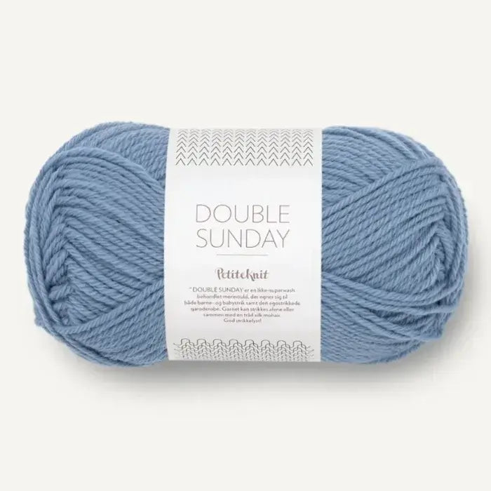 6043 Baby Blue Eyes | NEW! PetiteKnit Double Sunday