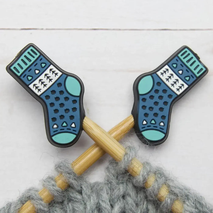 Blue Socks Stitch Stoppers