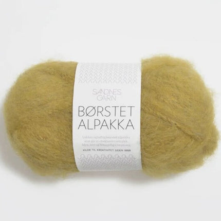 2024 Corn Yellow *discontinued | Borstet Alpakka