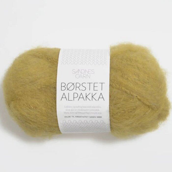 ***discontinued 2024 Corn Yellow | Borstet Alpakka