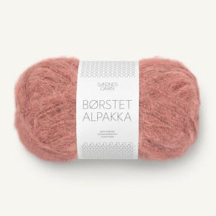 3553 Dusty Plum Pink *discontinued | Borstet Alpakka