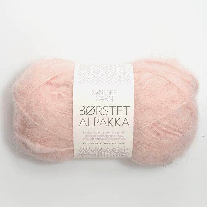 ***discontinued 4602 Powder Pink| Borstet Alpakka