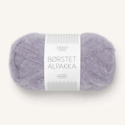 4631 Dusty Lilac *discontinued | Borstet Alpakka