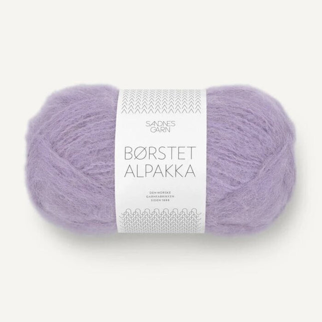 5043 Lilac *discontinued | Borstet Alpakka