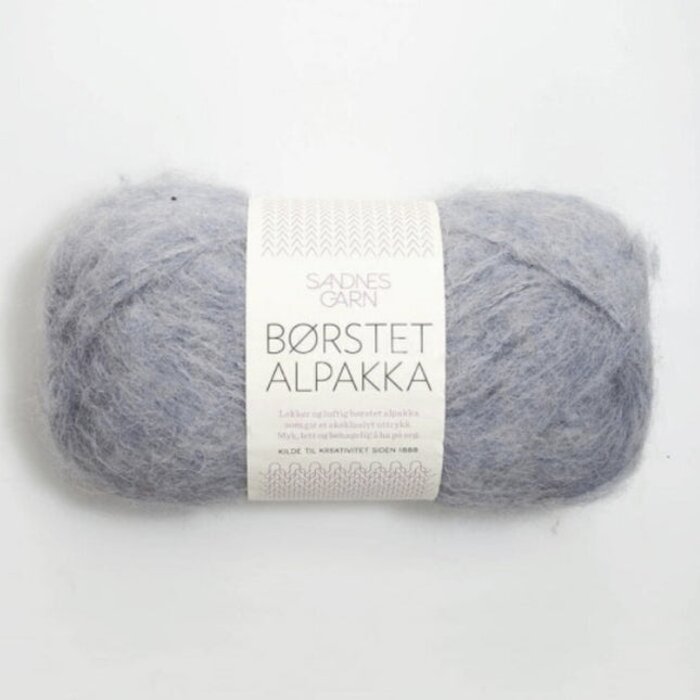 6220 Light Blue Grey *discontinued | Borstet Alpakka