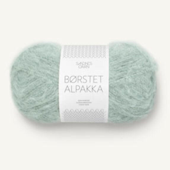 ***discontinued 7231 Light Sea Breeze | Borstet Alpakka