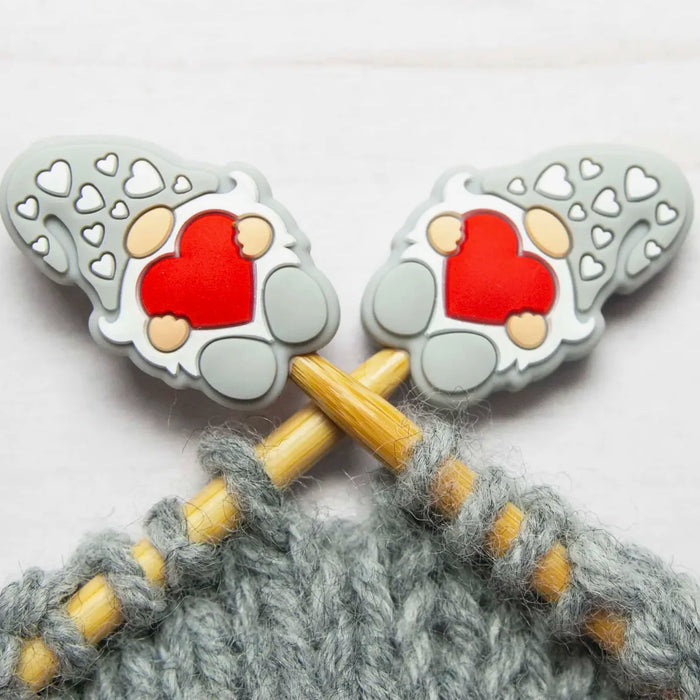 Grey Gnome Stitch Stoppers