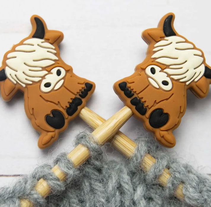 Highland Cow Stitch Stoppers