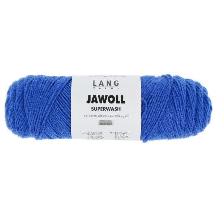 Bright Cobalt Blue 0210 | Jawoll Sock