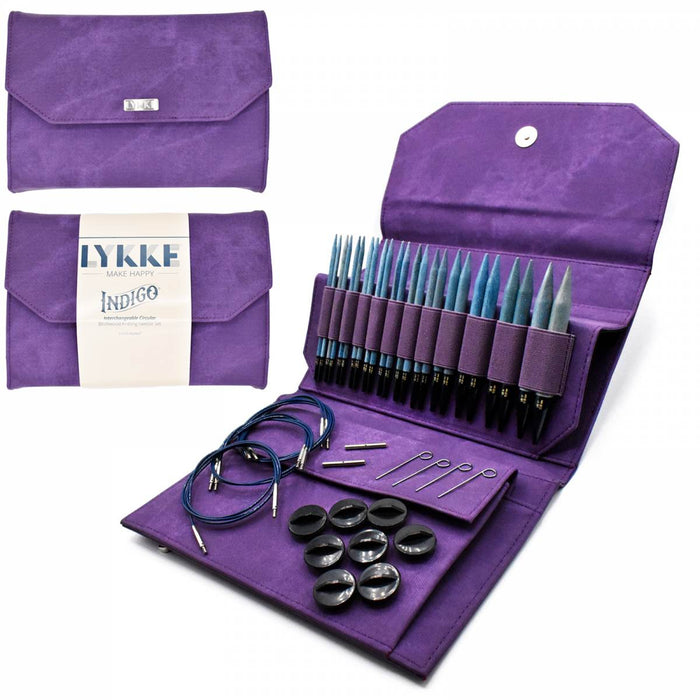 Indigo | Violet Fabric | 5" Interchangeable Needle Set