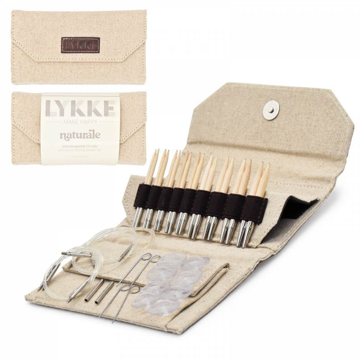 Naturale | Beige Jute | 3.5" Interchangeable Needle Set