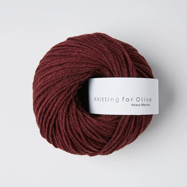 Bordeaux | Knitting For Olive Heavy Merino