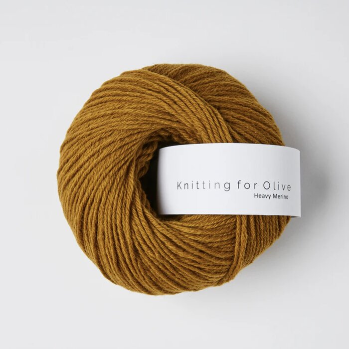 Dark Ochre | Knitting For Olive Heavy Merino