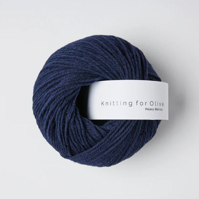 Navy Blue | Knitting For Olive Heavy Merino