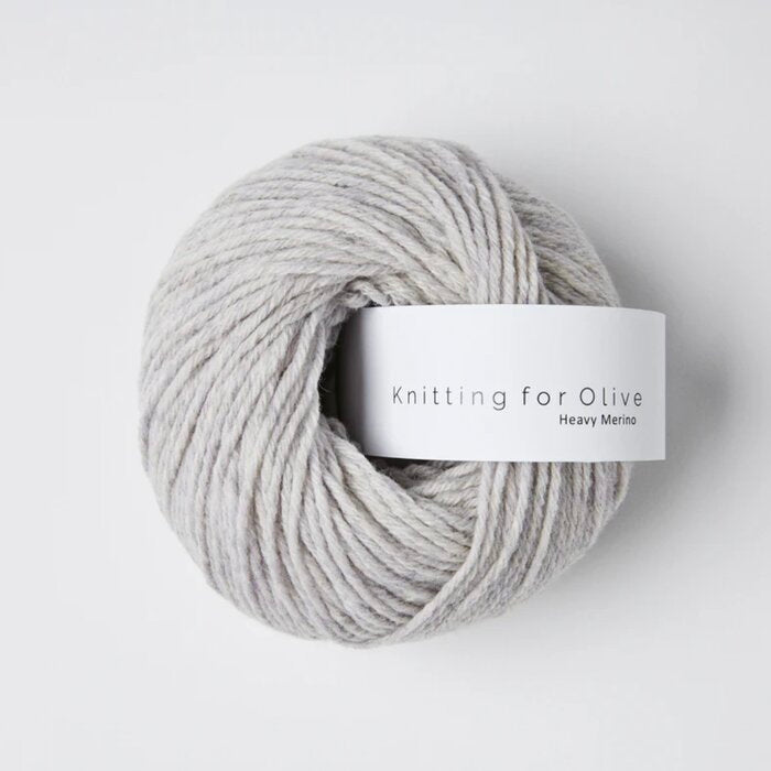 Pearl Gray | Knitting For Olive Heavy Merino