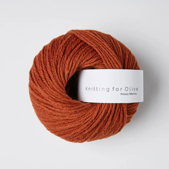 Rust | Knitting For Olive Heavy Merino