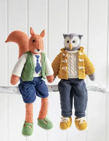 Knitted Animal Friends: Over 40 Knitting Patterns for Adorable Animal Dolls, Their Clothes and Accessories