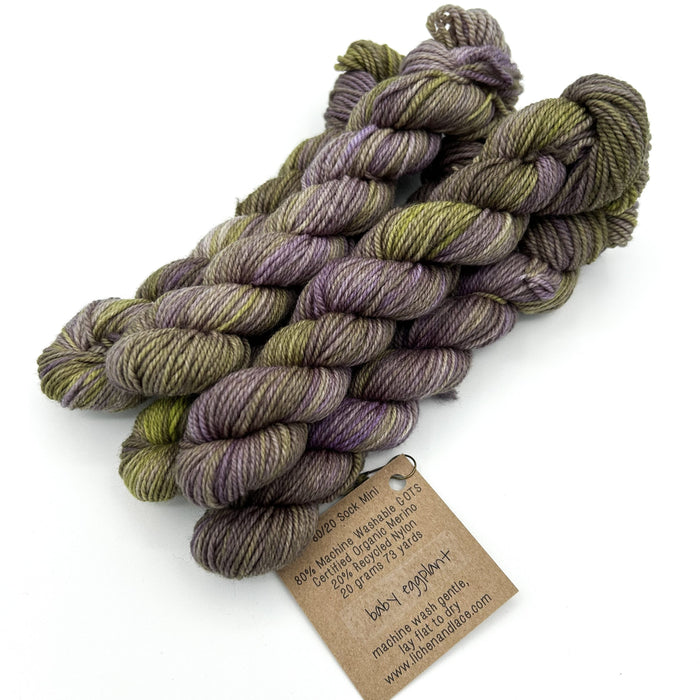 Baby Eggplant | 80/20 Sock Mini