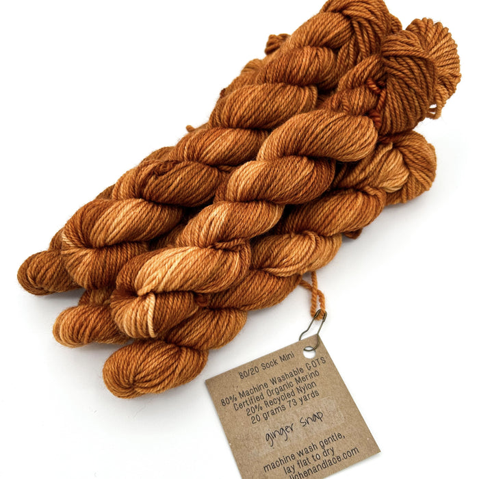 Ginger Snap | 80/20 Sock Mini