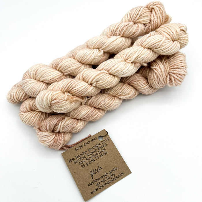 Peach | 80/20 Sock Mini