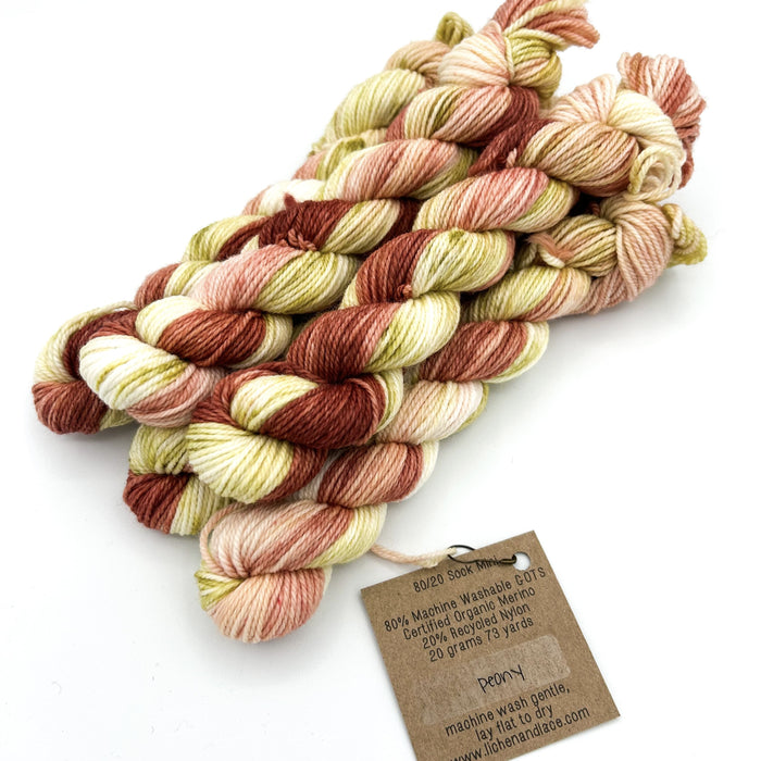 Peony | 80/20 Sock Mini