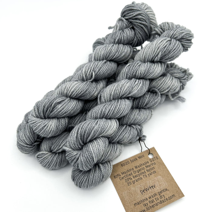 Pewter | 80/20 Sock Mini