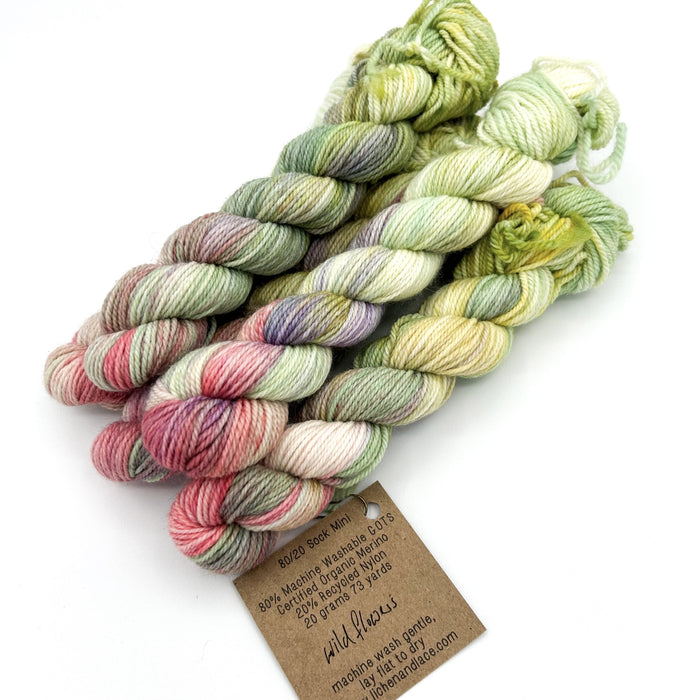 Wild Flowers | 80/20 Sock Mini