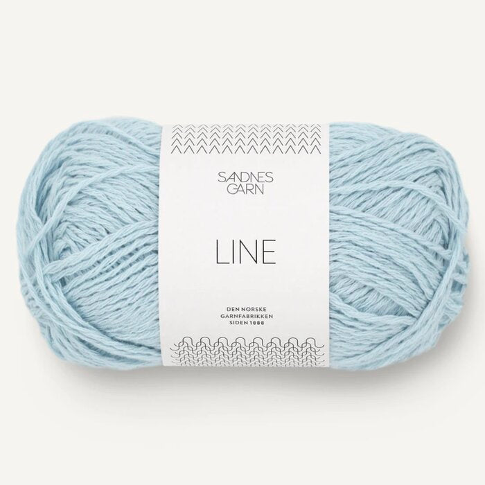 5930 Light Blue | Sandnes Garn Line – STATEMENT JUNKIE YARN CO.