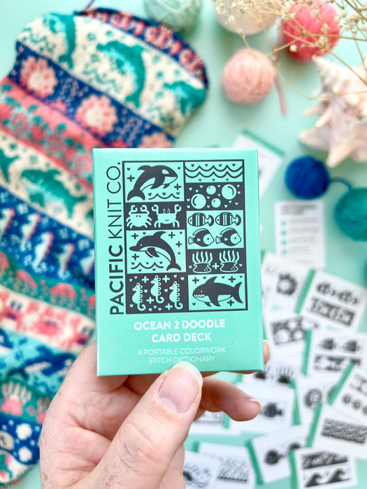 Ocean 2 Doodle Card Deck | Half Deck