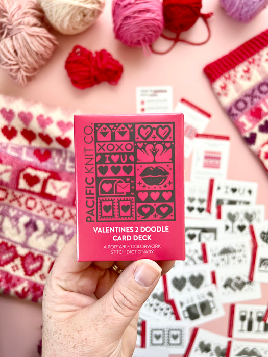 Valentine's 2 Doodle Card Deck | Half Deck