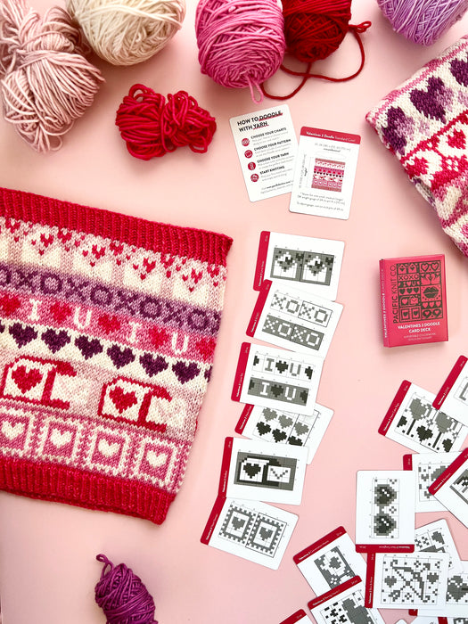 Valentine's 2 Doodle Card Deck | Half Deck