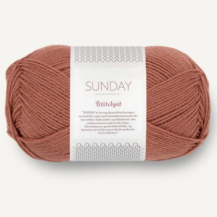 ***discontinued 3553 Dusty Rouge | PetiteKnit Sunday