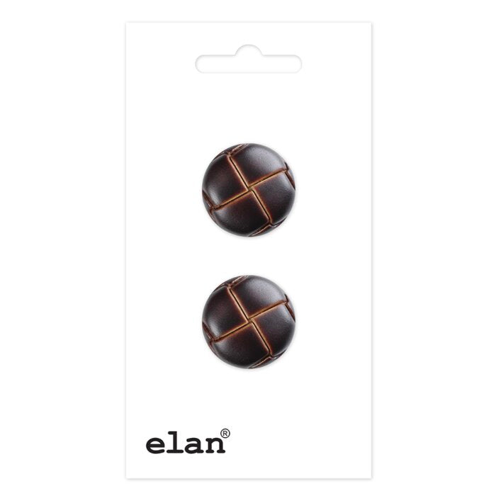 Dark Brown Shank Buttons