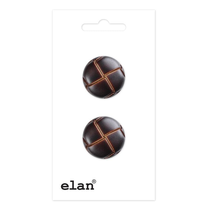 Dark Brown Shank Buttons