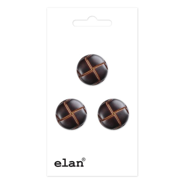 Dark Brown Shank Buttons