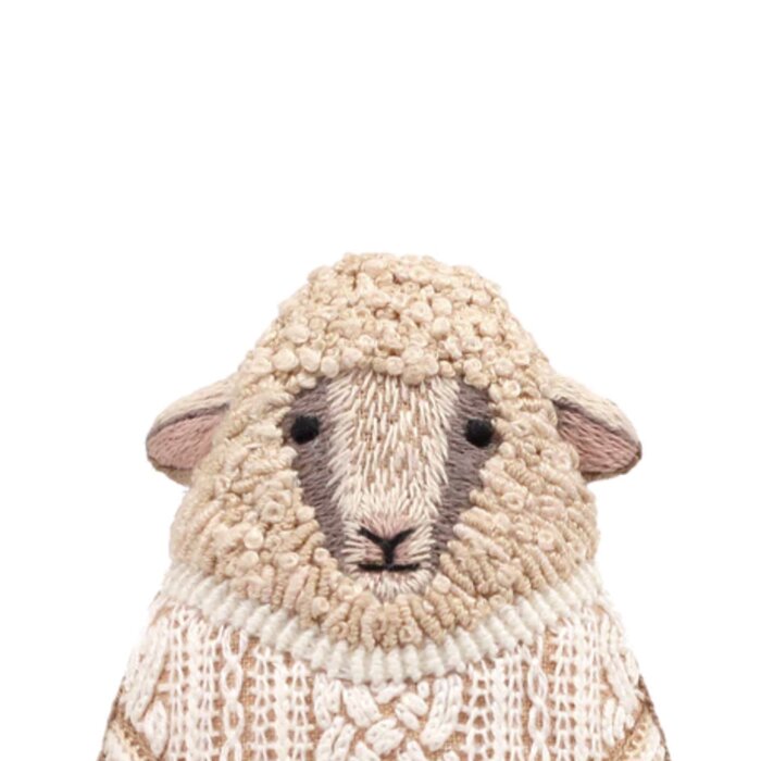 Sheep Embroidery Kit