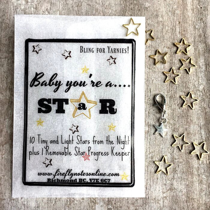 Stars Stitch Marker Pack