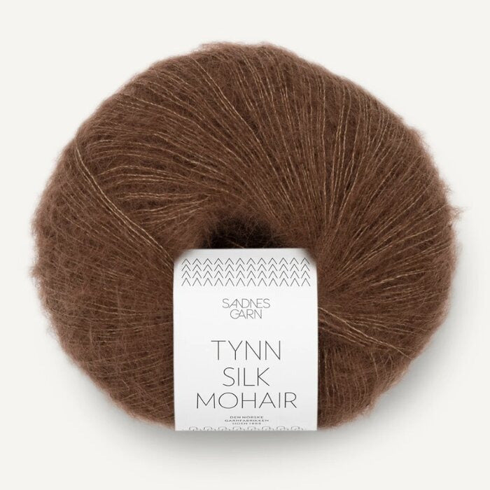 3073 Chocolate | Tynn Silk Mohair