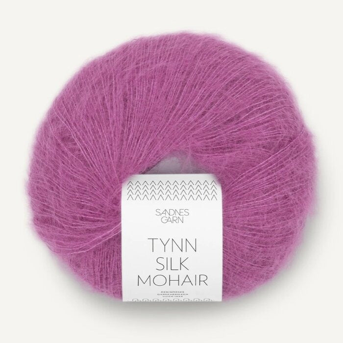 4628 Magenta | Tynn Silk Mohair