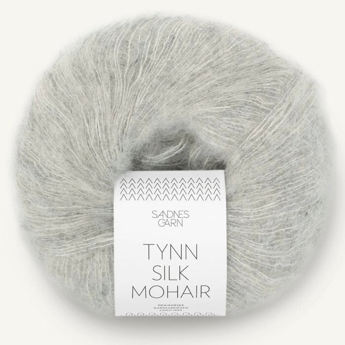 1022 Light Grey | Tynn Silk Mohair