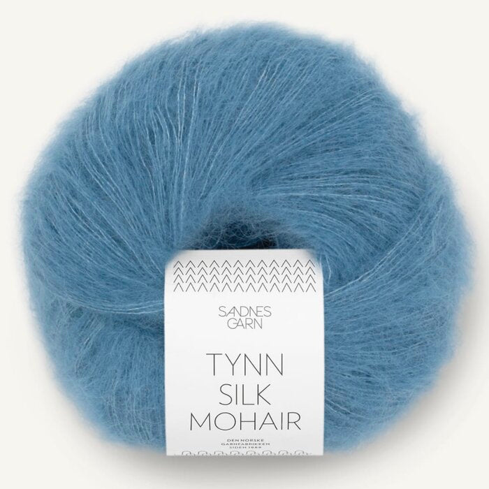 6042 Dark Sky Blue | Tynn Silk Mohair