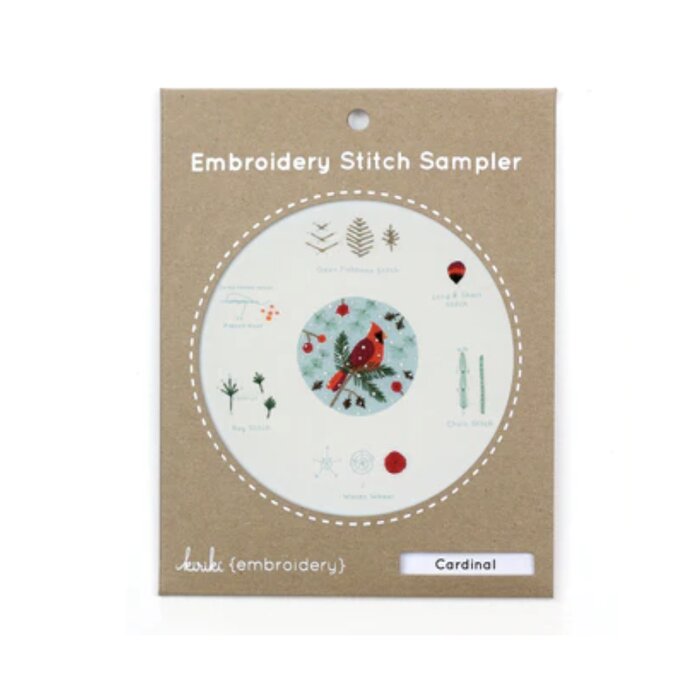 Cardinal Stitch Sampler