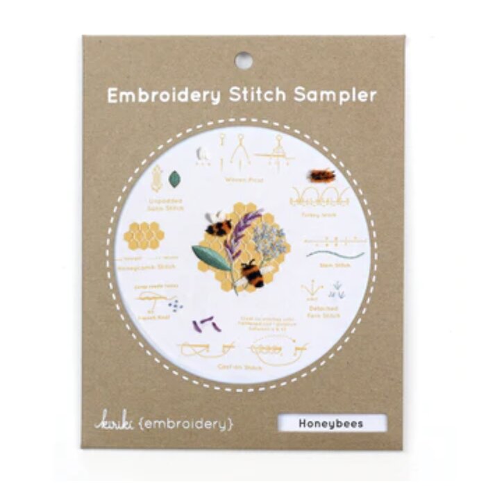 Honeybees Stitch Sampler