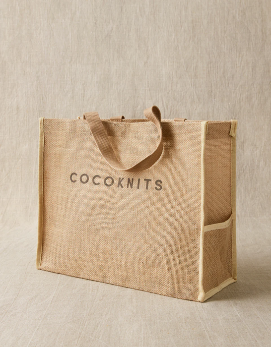 Cocoknits Jute Tote