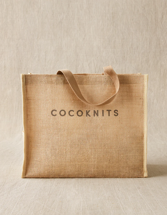 Cocoknits Jute Tote