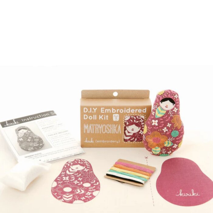 Matryoshka Embroidery Kit