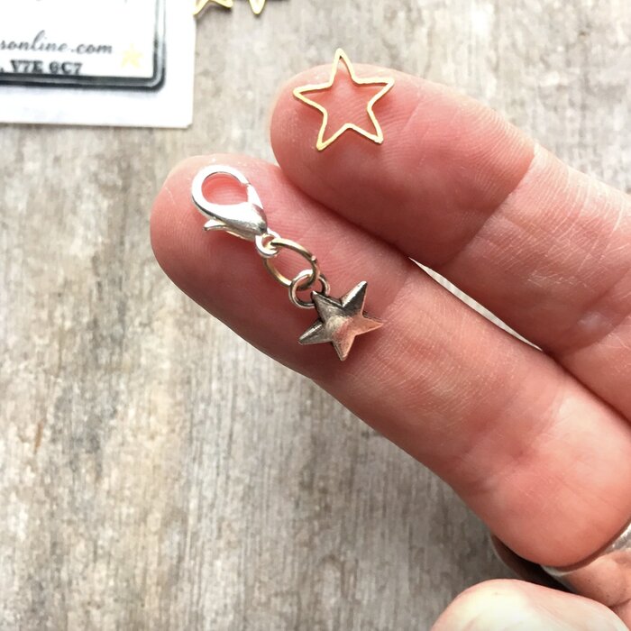 Stars Stitch Marker Pack