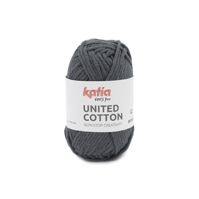 Anthracite Grey 16 | Katia United Cotton